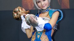 Woman asians models cosplay Korean Cha Sun Hwa