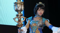 Woman asians models cosplay Korean Cha Sun Hwa