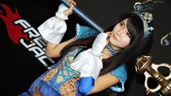 Woman asians models cosplay Korean Cha Sun Hwa