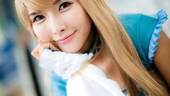 Woman asians models cosplay Korean Cha Sun Hwa