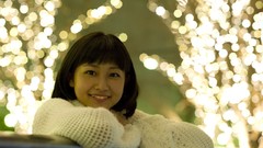 Woman asians models depth of field