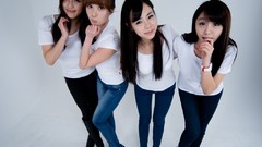 Woman asians models Korean