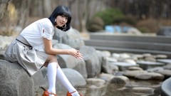 Woman asians models Korean