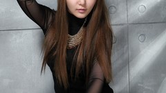 Woman asians models Korean Bang Eun Young