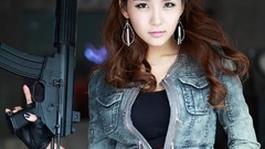 Woman asians models Korean Bang Eun Young