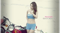 Woman asians models Korean Bang Eun Young