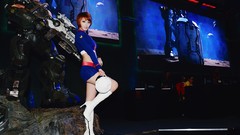 Woman asians models Korean bob cut Kang Yui