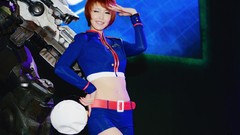 Woman asians models Korean bob cut Kang Yui