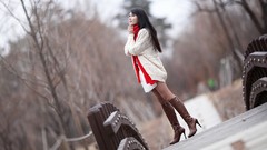 Woman asians models Korean Cha Sun Hwa