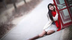 Woman asians models Korean Cha Sun Hwa