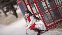 Woman asians models Korean Cha Sun Hwa