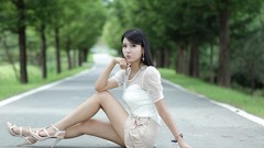 Woman asians models Korean Cha Sun Hwa