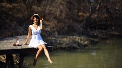 Woman asians models Korean Cha Sun Hwa