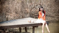 Woman asians models Korean Cha Sun Hwa