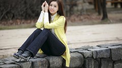 Woman asians models Korean Choi Yu Jung