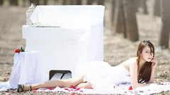 Woman asians models Korean Han Chae Yee