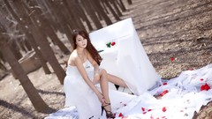 Woman asians models Korean Han Chae Yee