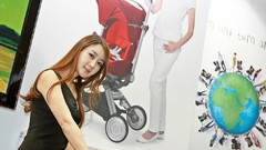 Woman asians models Korean Han Chae Yee