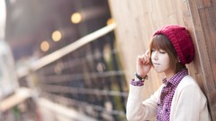 Woman asians models Korean Heo Yoon Mi