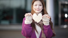 Woman asians models Korean Hwang Ga Hi