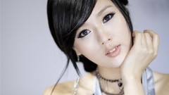 Woman asians models Korean Hwang Mi Hee