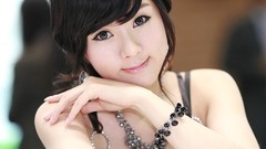 Woman asians models Korean Hwang Mi Hee