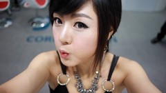 Woman asians models Korean Hwang Mi Hee