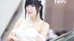 Woman asians models Korean Hwang Mi Hee