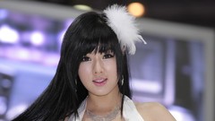 Woman asians models Korean Hwang Mi Hee