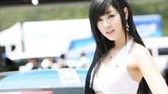 Woman asians models Korean Hwang Mi Hee