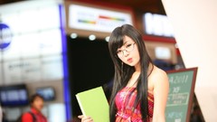 Woman asians models Korean Hwang Mi Hee