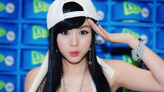 Woman asians models Korean Hwang Mi Hee