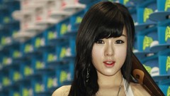 Woman asians models Korean Hwang Mi Hee