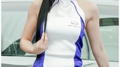 Woman asians models Korean Hwang Mi Hee