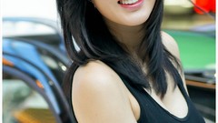 Woman asians models Korean Hwang Mi Hee