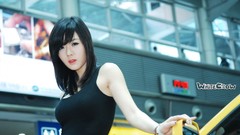 Woman asians models Korean Hwang Mi Hee