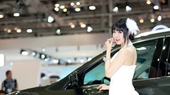 Woman asians models Korean Hwang Mi Hee