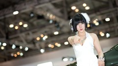 Woman asians models Korean Hwang Mi Hee