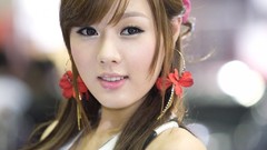 Woman asians models Korean Hwang Mi Hee