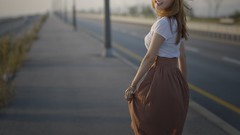 Woman asians models Korean Im Min Young