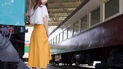 Woman asians models Korean Im Min Young