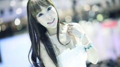 Woman asians models Korean Im Min Young