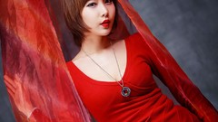 Woman asians models Korean Im Min Young