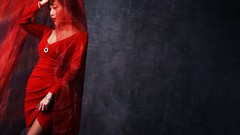 Woman asians models Korean Im Min Young