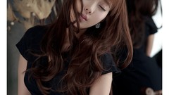 Woman asians models Korean Im Min Young