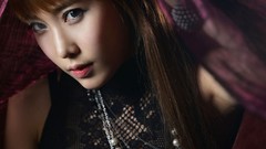 Woman asians models Korean Im Min Young