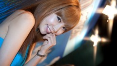 Woman asians models Korean Im Min Young