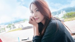 Woman asians models Korean Ju Da Ha