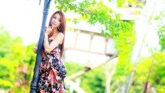 Woman asians models Korean Ju Da Ha