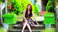 Woman asians models Korean Ju Da Ha